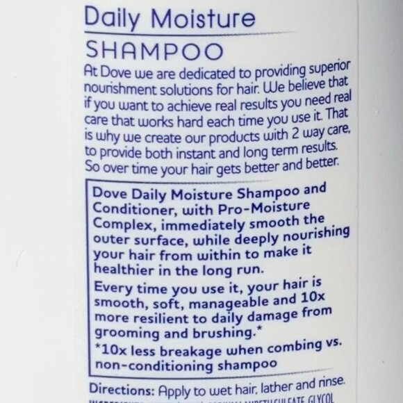 Large Daily Moisture Shampoo - Picture 4 of 6